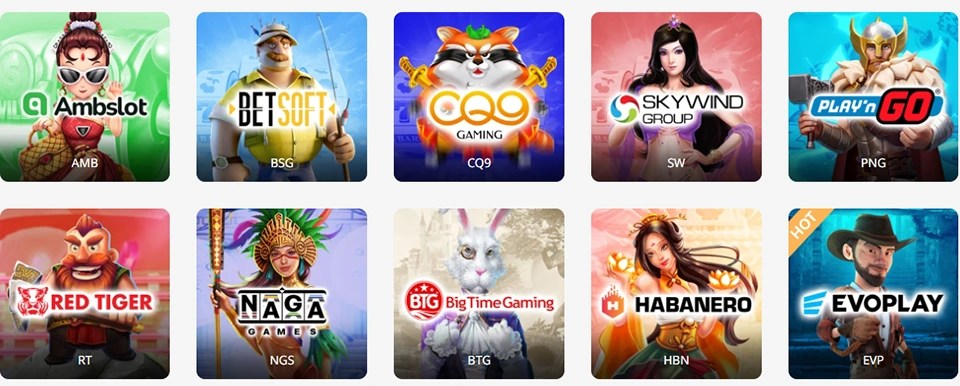 เกมใน FUN88 สล็อต ชุดที่ 2